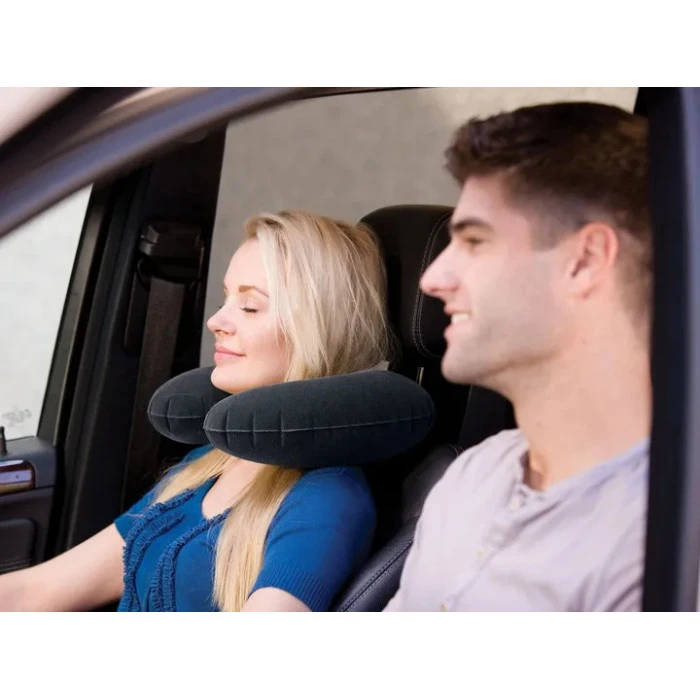 Надувная подушка Intex 68675 33 x 25 x 8 см, темно-серый