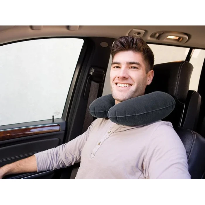 Надувная подушка Intex 68675 33 x 25 x 8 см, темно-серый