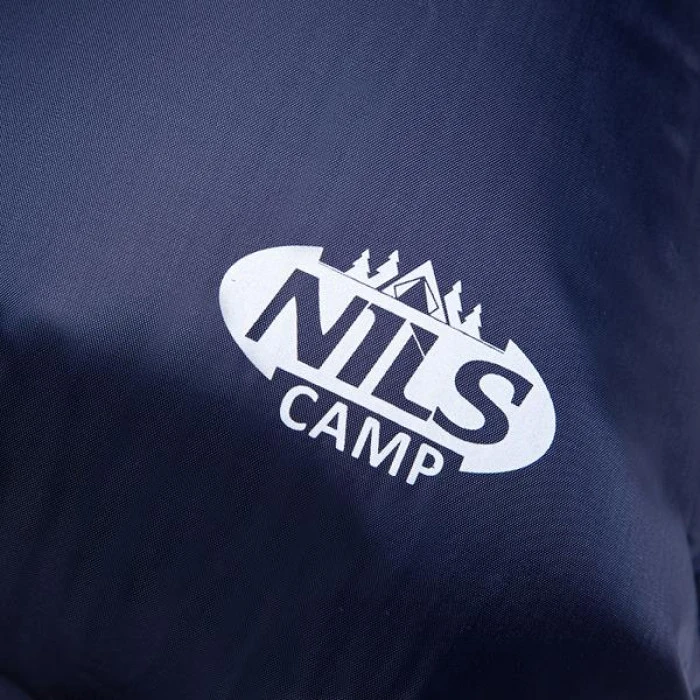 Коврик самонадувающийся с подушкой NILS CAMP NC4008, 188 х 57 х 2,7 см - синий