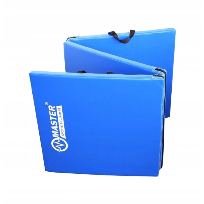 Мат гимнастический MASTER MAS4A493, 180 x 60 x 3,5 см, голубой