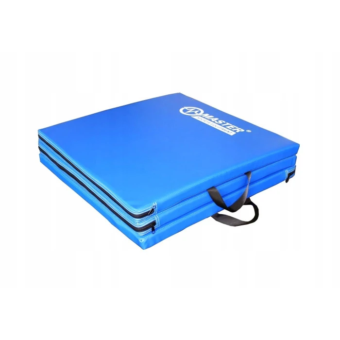 Мат гимнастический MASTER MAS4A493, 180 x 60 x 3,5 см, голубой