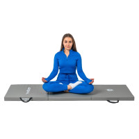 Мат гімнастичний THUNDER MG-02, 180 х 60 х 5 см, сірий