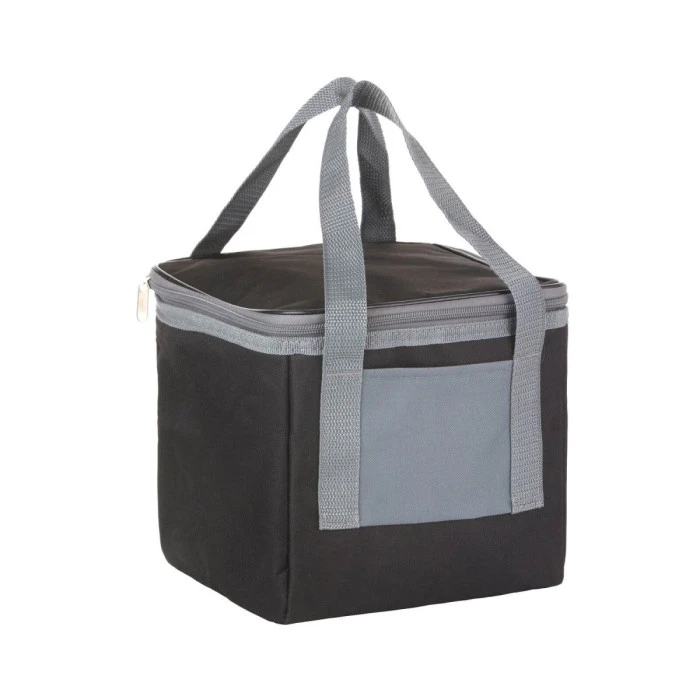 Спортивная термосумка для еды черная BACHA