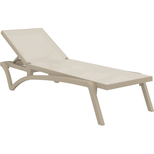Шезлонг Siesta Pacific, бежевый