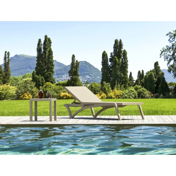 Шезлонг Siesta Pacific, бежевый