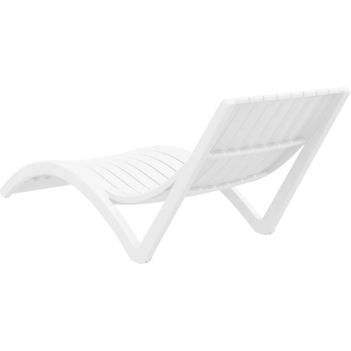 Шезлонг Siesta Slim, белый