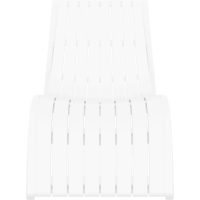 Шезлонг Siesta Slim, белый