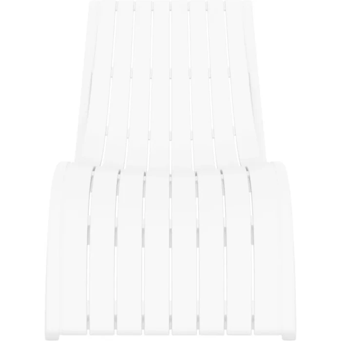 Шезлонг Siesta Slim, белый