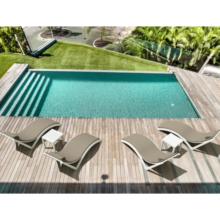 Шезлонг Siesta Slim, белый