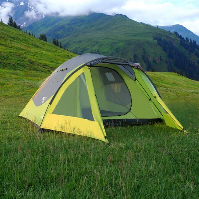 NC6006 ЗЕЛЕНО-СЕРАЯ КЕМПИНГОВАЯ палатка DISCOVERY NILS CAMP