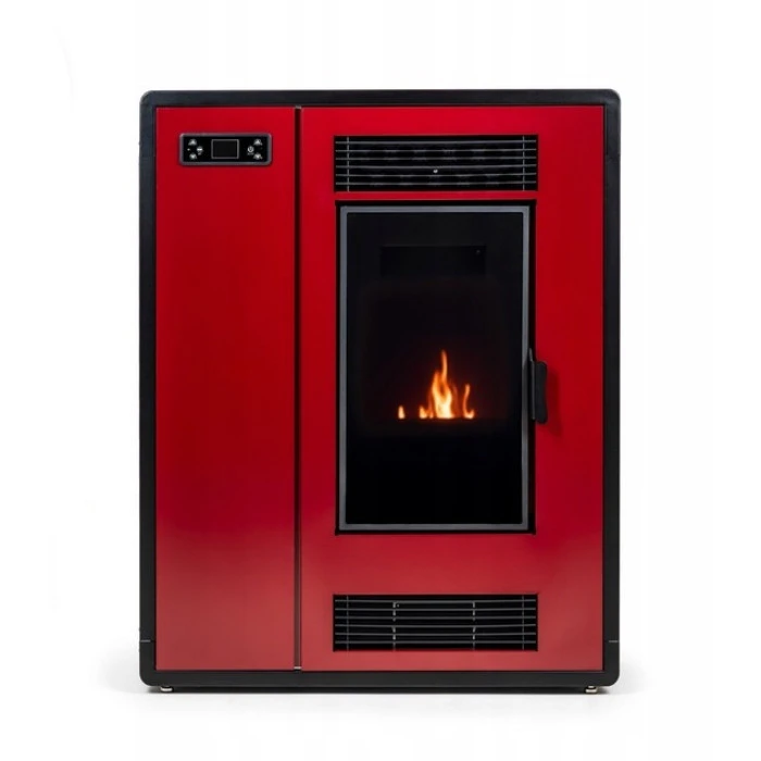 Пелетна піч-камін THUNDER ARIA RED 12 кВт