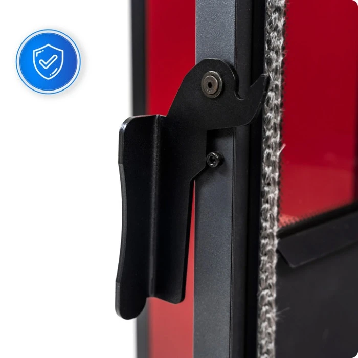 Пелетна піч-камін THUNDER ARIA RED 12 кВт