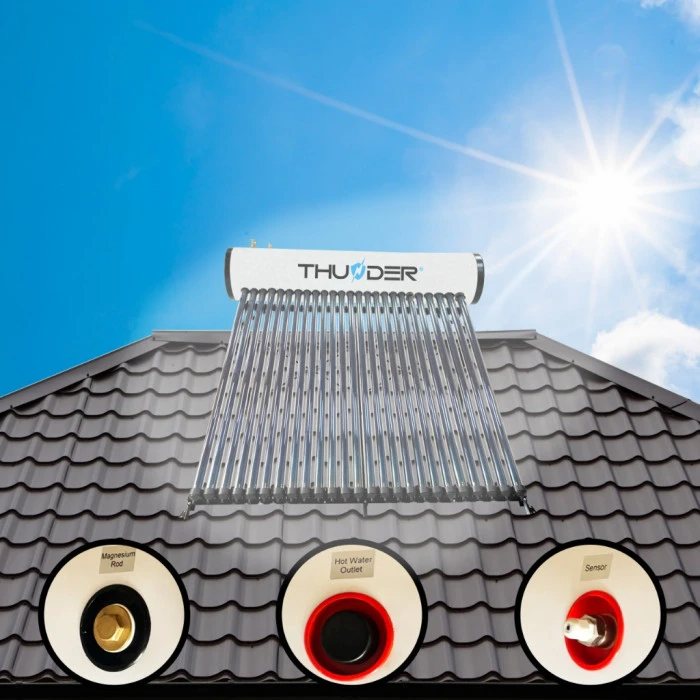 Напорный коллектор с баком – 250л – Thunder BLACK