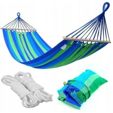 Гамак одномісний K-SPORT 180 х 80 см - зелено-синій