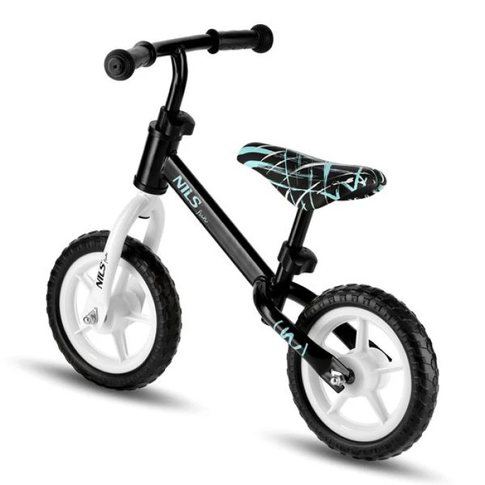 Биговел NILS FUN RB134, черно-белый