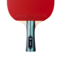 Ракетка для настільного тенісу Team BUTTERFLY Advance, чорно-червона