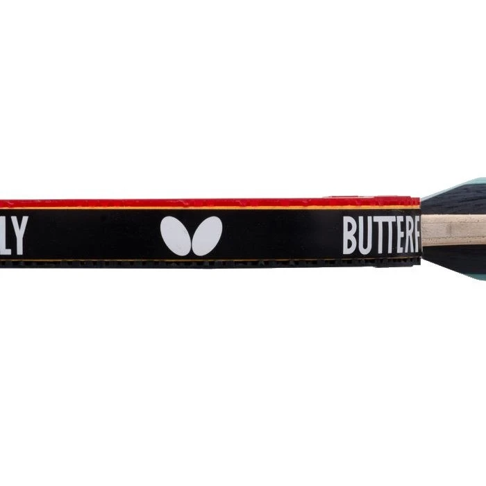 Ракетка для настільного тенісу Team BUTTERFLY Advance, чорно-червона