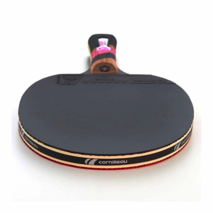 Ракетка для настольного тенниса Cornilleau EXCELL CARBON 3000, черно-красная.