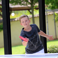 Набір для настільного тенісу Cornilleau QUATTRO SOFTBAT, червоно-синій