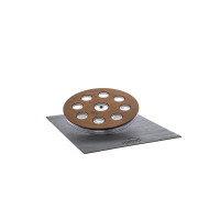 Защитный коврик NOHRD 115 x 80 см серый