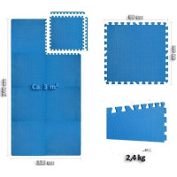 Коврик-пазл Movit 3м коричневый