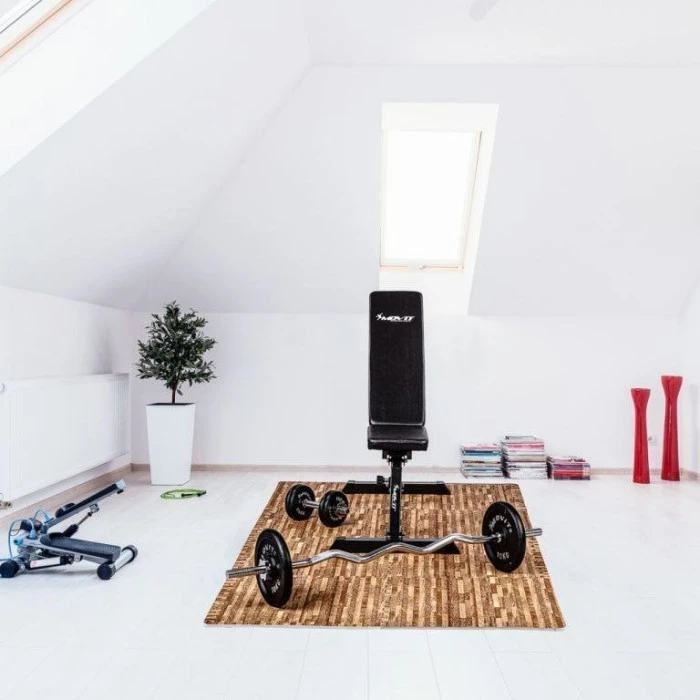 Коврик-пазл Movit 3м коричневый