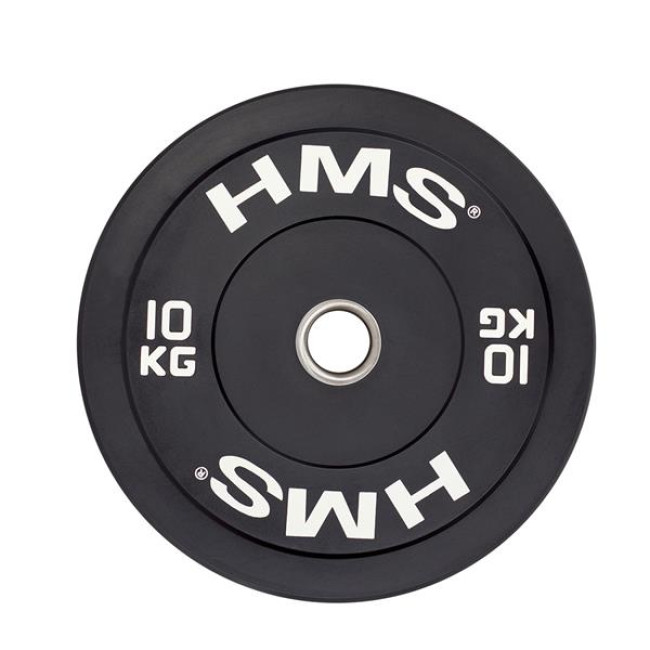 Диск олімпійський HMS BBR10 10 кг, чорний