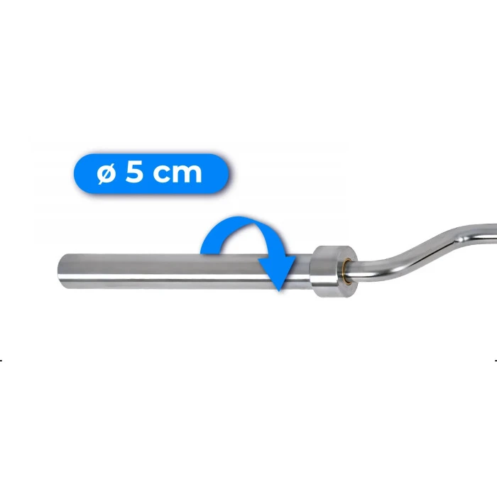 Олимпийский гриф для приседаний 244/50 THUNDER