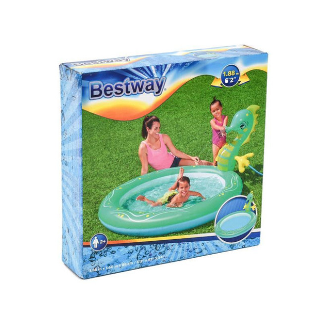 Басейн надувний дитячий Bestway 53114 160x86 см