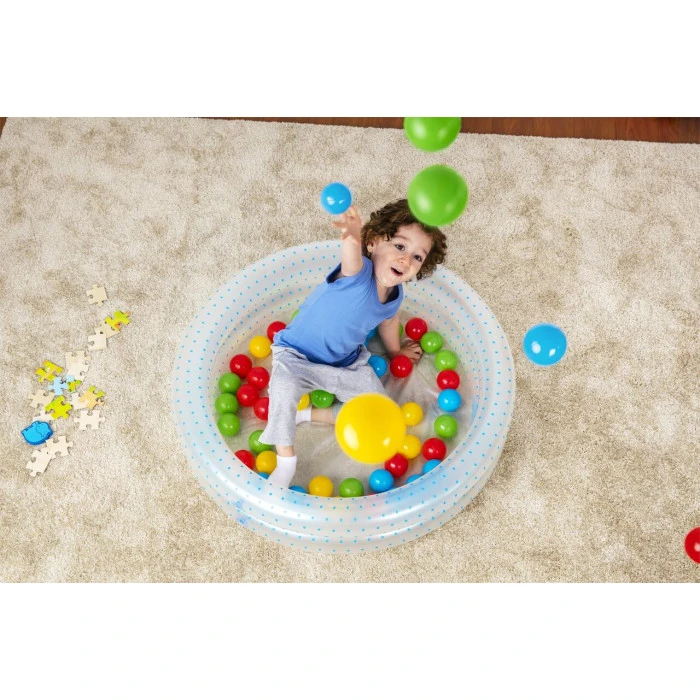 Надувний дитячий басейн 2-в-1 2 + 50 кульок