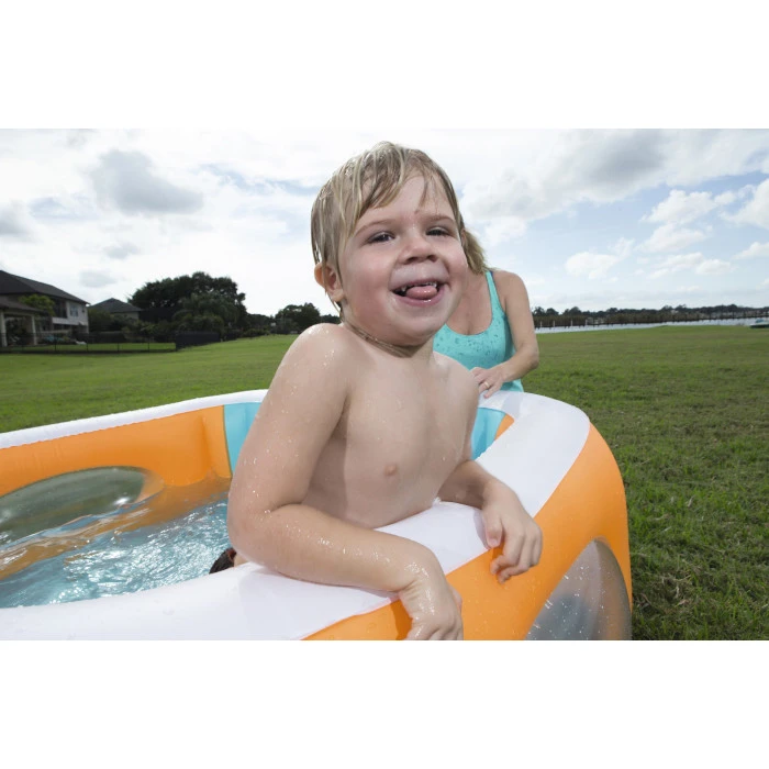 Бассейн надувной детский Window Pool Bestway 51132 168x168х56 см