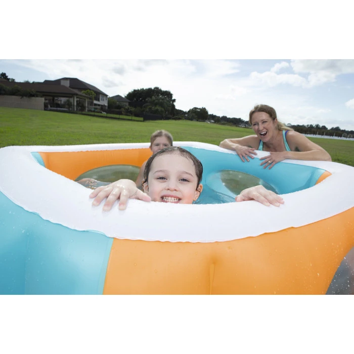 Бассейн надувной детский Window Pool Bestway 51132 168x168х56 см