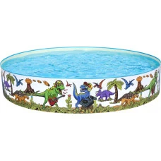Басейн дитячий Музичні динозаври Bestway 55001 244x46 см