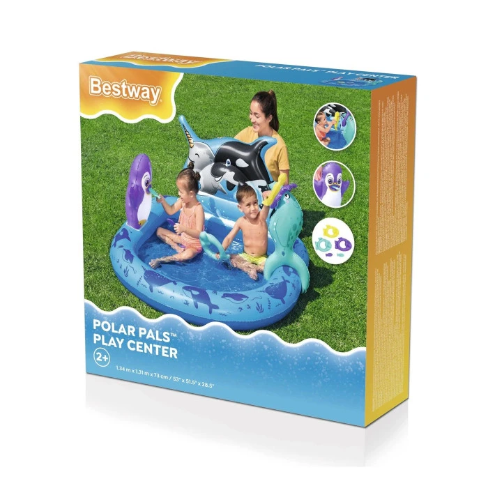 Надувная игровая площадка Polar Pals Bestway 53156 134x131x73 см