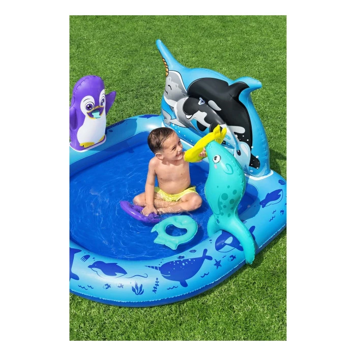 Надувная игровая площадка Polar Pals Bestway 53156 134x131x73 см