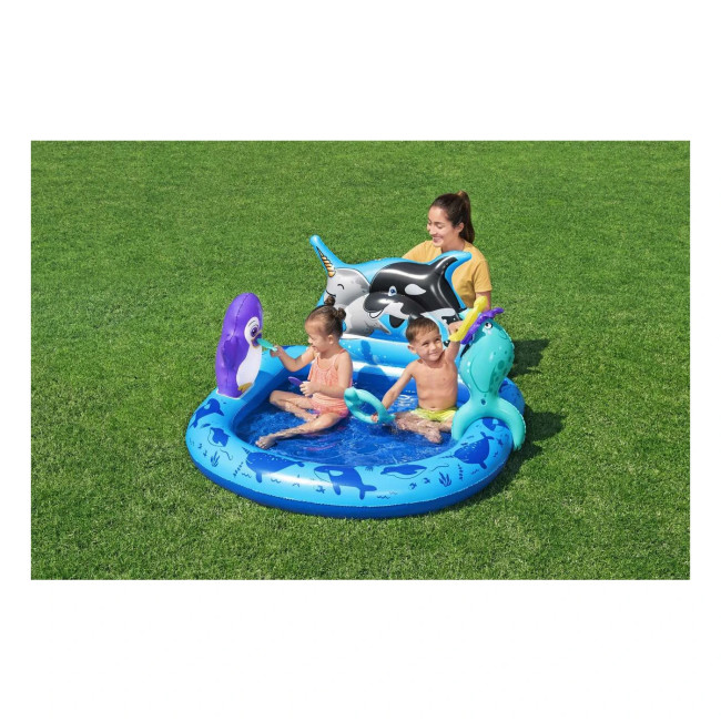 Надувная игровая площадка Polar Pals Bestway 53156 134x131x73 см