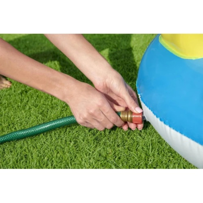 Надувний ігровий майданчик Rainbow N' Shine Bestway 53092 257x145x91 см