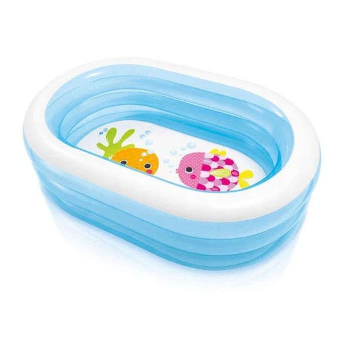 Бассейн надувной детский Intex 57482 163x107x46 см