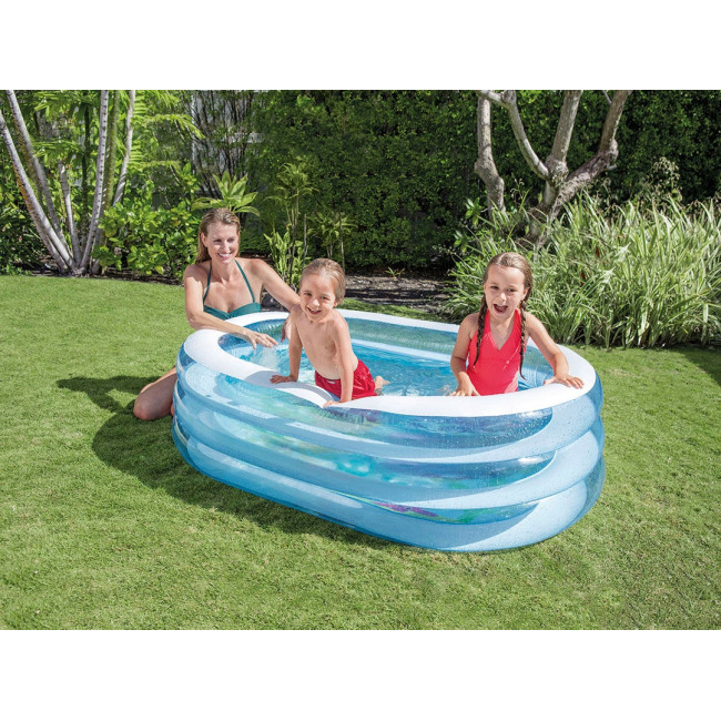 Бассейн надувной детский Intex 57482 163x107x46 см