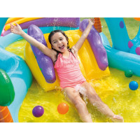 Надувная игровая площадка Динозавры INTEX 57135 302x229x112 см