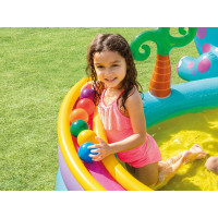 Надувная игровая площадка Динозавры INTEX 57135 302x229x112 см