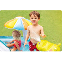 Надувная игровая площадка Крокодил Intex 57165 201x170x84 см