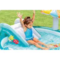 Надувная игровая площадка Крокодил Intex 57165 201x170x84 см