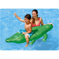Пліт надувний для басейну Intex 58546 Крокодил, 168 х 86 см