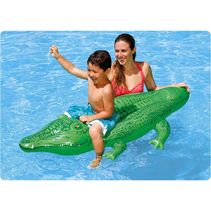 Плот надувной для бассейна Intex 58546 Крокодил, 168 х 86 см