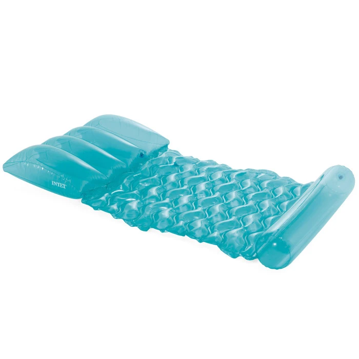 Матрас надувной для плавания Intex 58725 голубой, 173 х 89 см