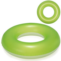 Круг надувной для плавания Bestway 36025-02 зеленый, 91 см