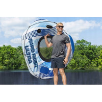 Круг надувной для плавания Bestway 43726 синий, 165 см