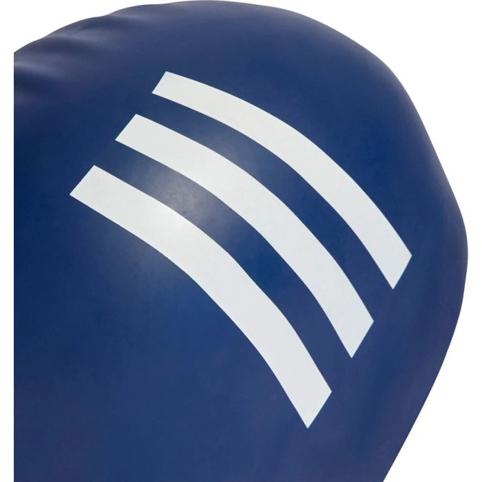 Шапочка для плавания Adidas IK9662 3-Stripes, темно-синяя