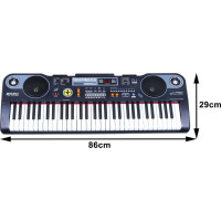 Детский синтезатор 5+ Музыкальный набор Режим урока Микрофон